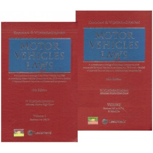 Kannan & Vijayaraghavan's Motor Vehicles Laws by Lexisnexis Publication [2 HB Vols]